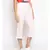 Cotton Washed Culottes in Baby Pink