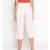 Cotton Washed Culottes in Baby Pink