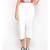 Cotton Washed Culottes in White