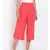 Pink Button Linen BLend Culottes