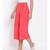 Pink Button Linen BLend Culottes