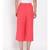 Pink Button Linen BLend Culottes