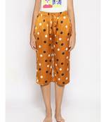 Sunset Polka Print Nightwear Culottes