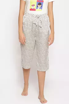 Monochrome Nightwear Culottes