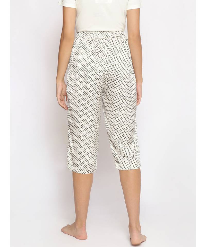 Monochrome Nightwear Culottes