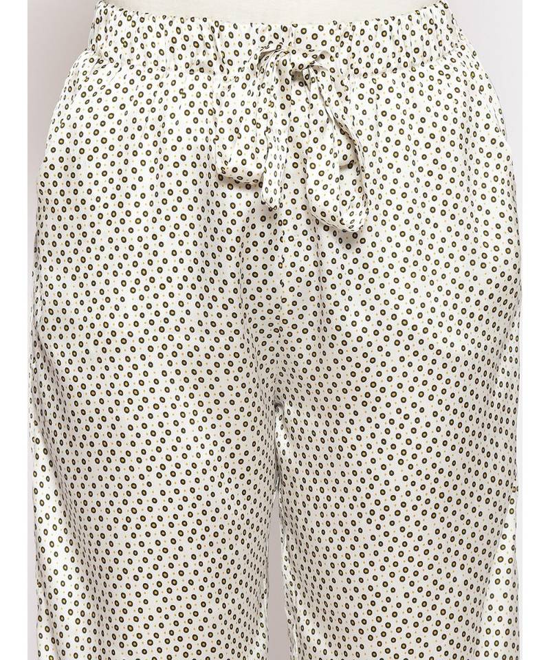 Monochrome Nightwear Culottes