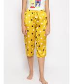 Sunny Side Polka Print Nightwear Culottes