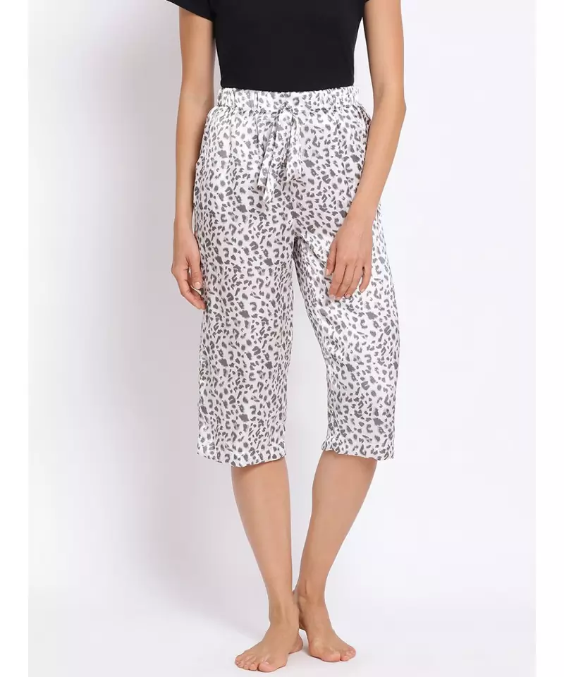 Animal Cherry Nightwear Women Culottes