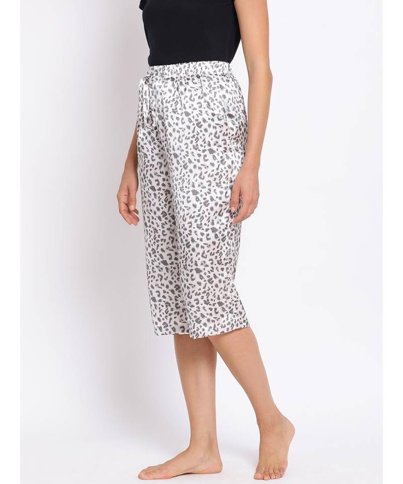 Animal Cherry Nightwear Women Culottes