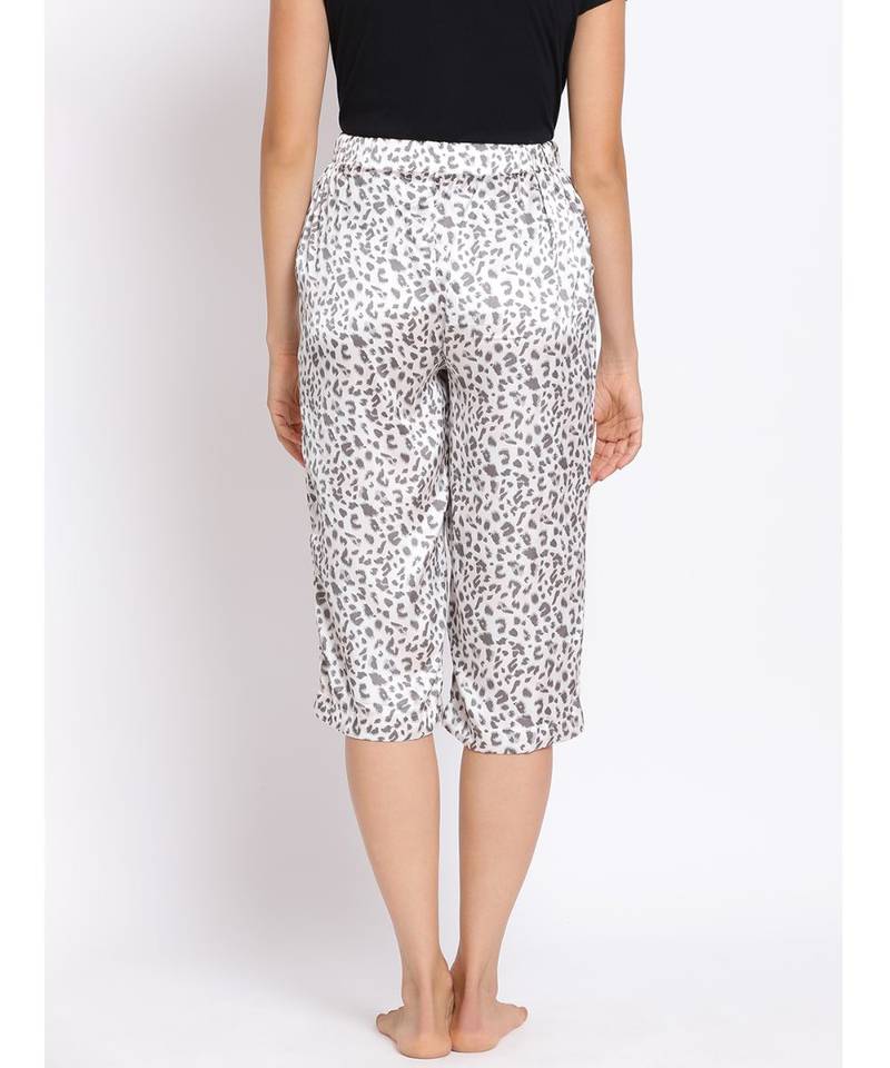 Animal Cherry Nightwear Women Culottes