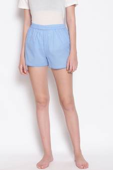 Powder Blue Women's Nightwear Shorts