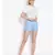 Powder Blue Women's Nightwear Shorts