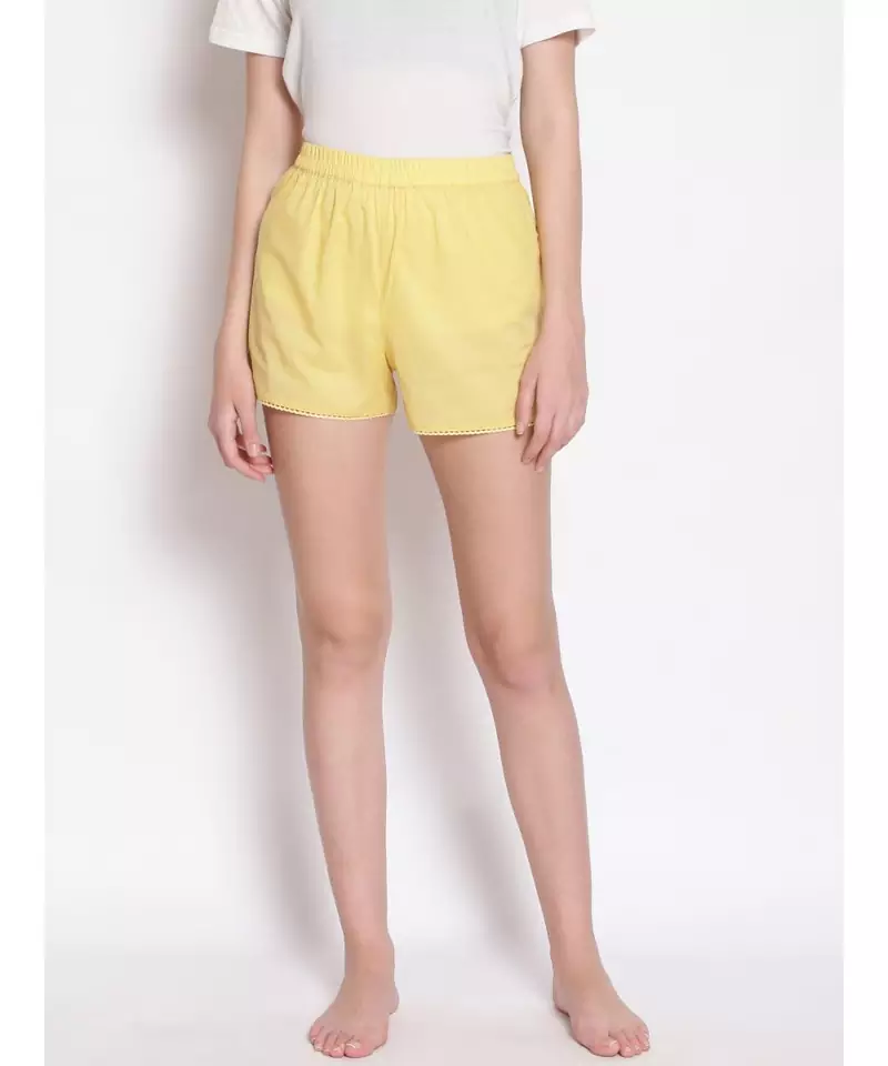 Yellow Candy Women's Nightwear Shorts