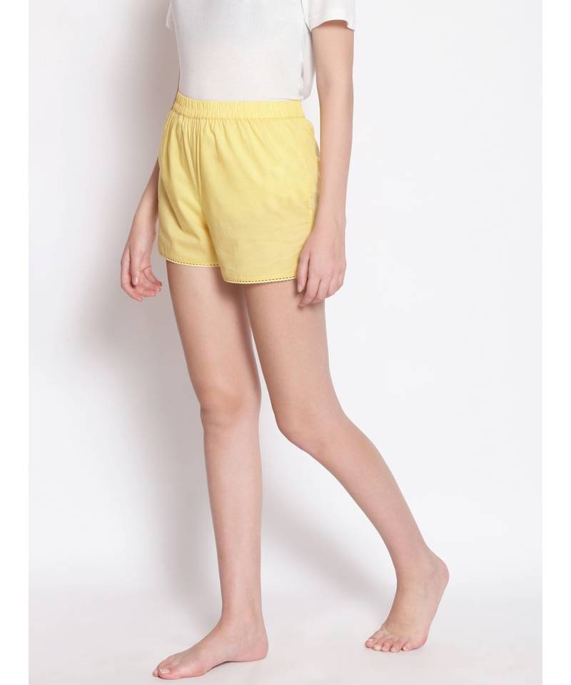 Yellow Candy Women's Nightwear Shorts