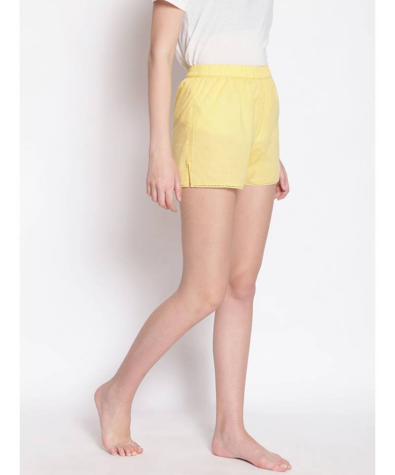 Yellow Candy Women's Nightwear Shorts