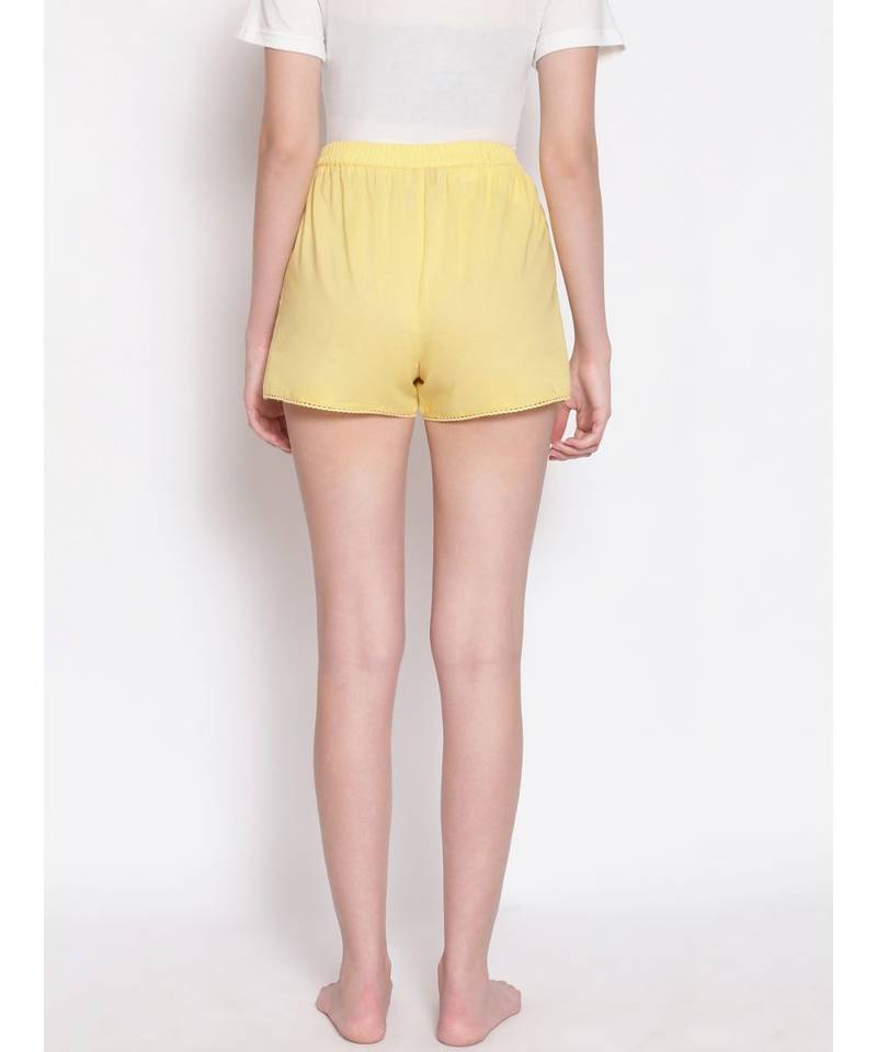Yellow Candy Women's Nightwear Shorts