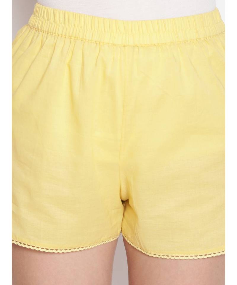 Yellow Candy Women's Nightwear Shorts