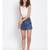 Navy Gingham Check Nightwear Shorts