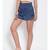 Navy Gingham Check Nightwear Shorts