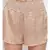 Brown  Gingham Check Nightwear Shorts