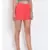 Solid Coral Orange Nightwear Shorts