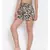 Multicoloured Animal Print Nightwear Shorts