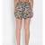 Multicoloured Animal Print Nightwear Shorts