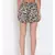 Multicoloured Animal Print Nightwear Shorts