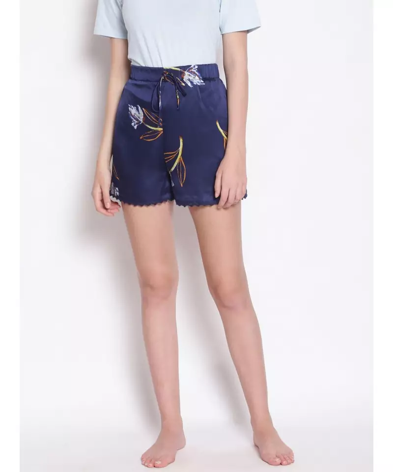 Slip In Satin Women's Nightwear Shorts