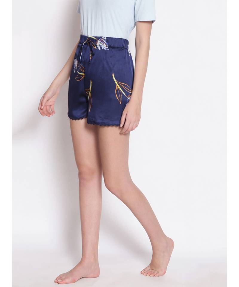 Slip In Satin Women's Nightwear Shorts