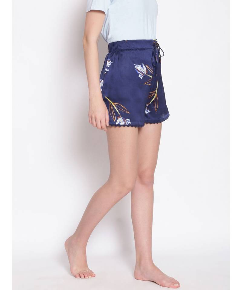 Slip In Satin Women's Nightwear Shorts