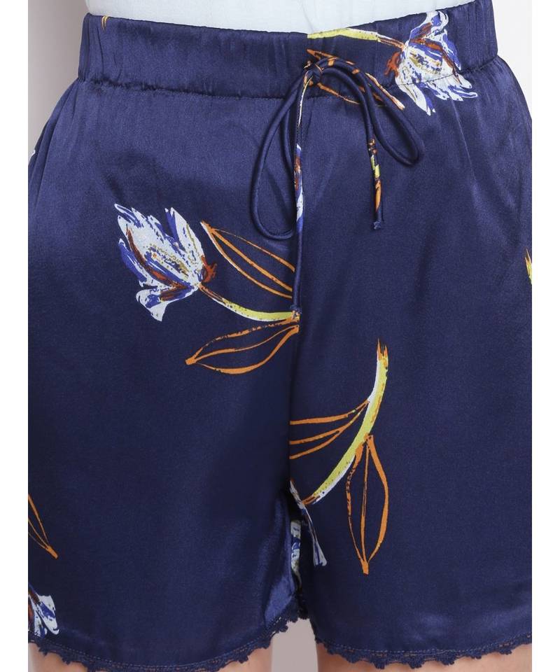 Slip In Satin Women's Nightwear Shorts