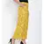 Yellow Printed Ankle Length Pants