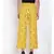 Yellow Printed Ankle Length Pants