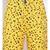 Yellow Printed Ankle Length Pants