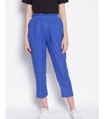 Aqua Holic Cropped Women's Paperbag Pants
