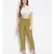 Seaweed Cropped Women's Paperbag Pants