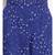 Blue Printed Women High Rise Pants