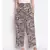 Zebra Women High Rise Print Pants