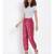 Fuschia Pink Animal Print Pants