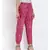 Fuschia Pink Animal Print Pants