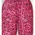 Fuschia Pink Animal Print Pants