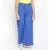Cobalt Blue Linen Blend Solid Pants