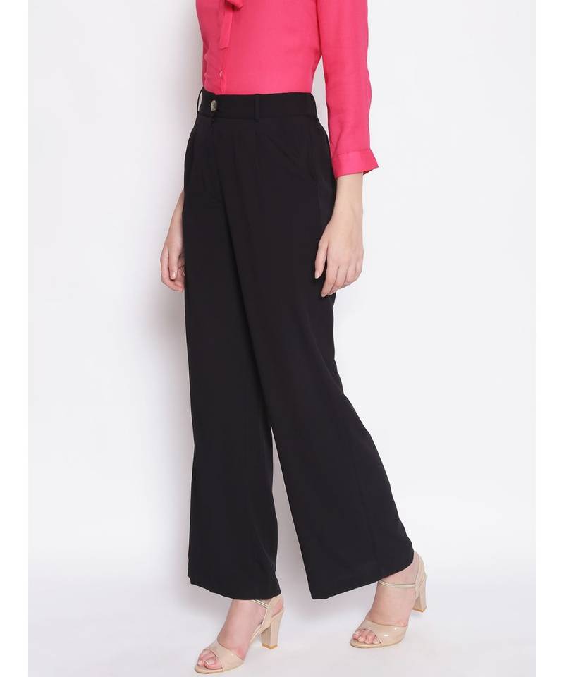 Girl Boss Flared Women's Linen Blend Pants