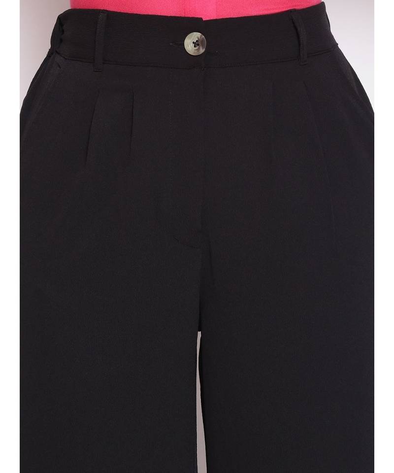 Girl Boss Flared Women's Linen Blend Pants