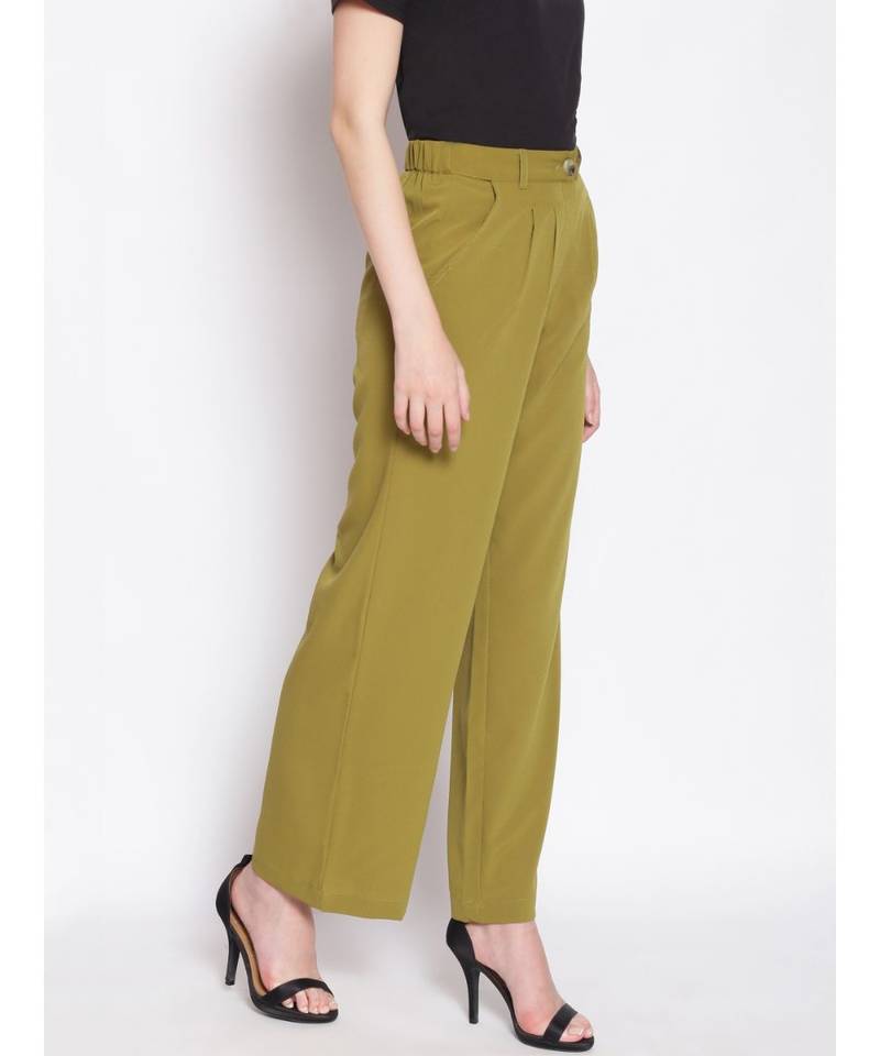 Tall Pine Flared Women's Linen Blend Pants