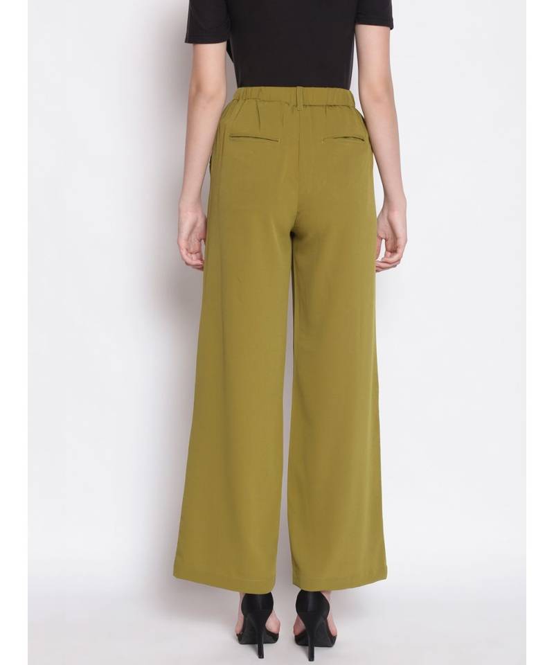 Tall Pine Flared Women's Linen Blend Pants
