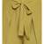 Olive Green Solid Wrap Linen Blend Pants