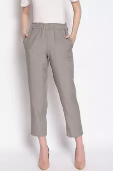 Shade of Grey Women's Linen Blend Pants