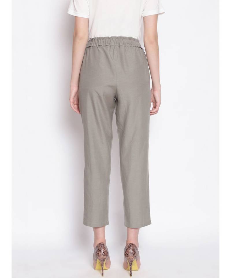 Shade of Grey Women's Linen Blend Pants